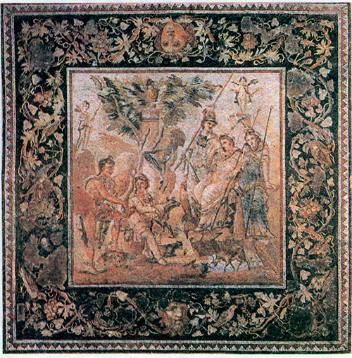  Мозаика из Антиохии. 2 в. Париж, Лувр.